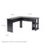 Glenhaven L-Shaped Computer Desk-34242438