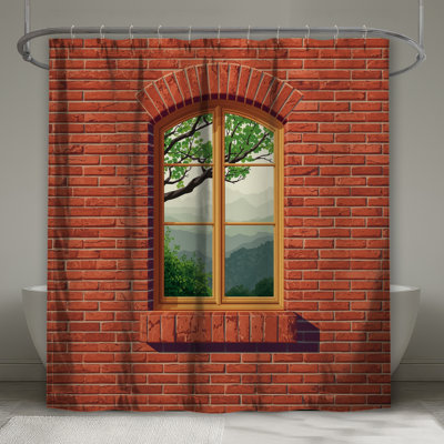 Rideaux de douche Red Red