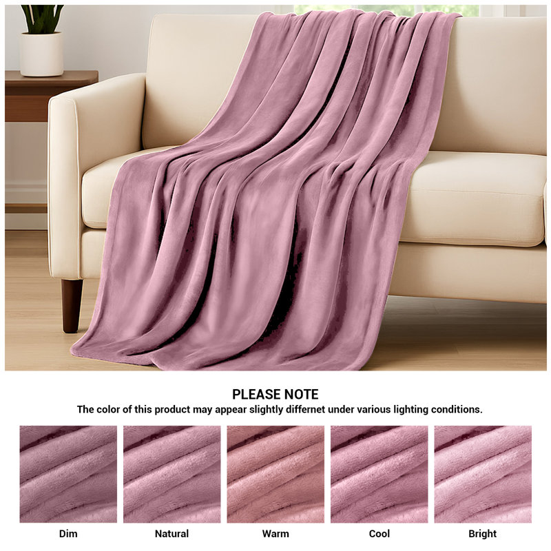 Machine Woven Throw Blanket, 150cm x 130cm