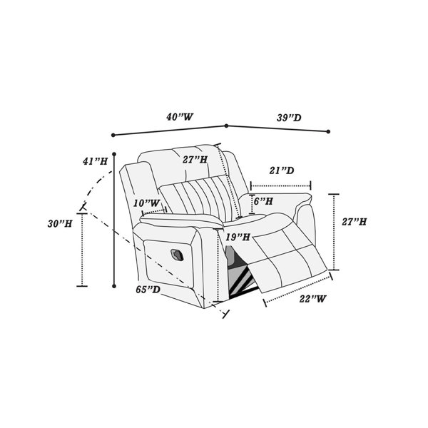 Dimensions du produit