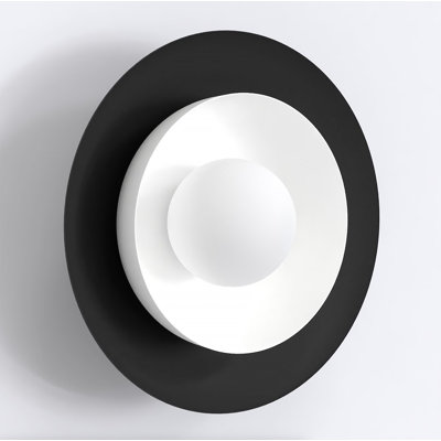 Steel Flush Mounted Sconce