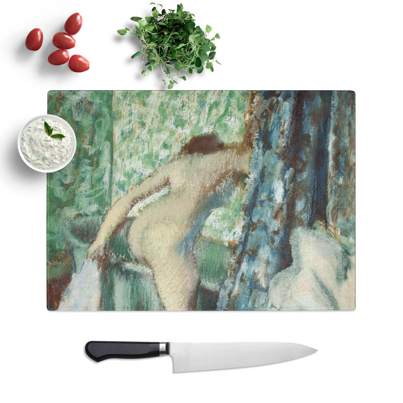 Nude Woman in the Bath by Edgar Degas Chopping Board, 0.4cm H x 20cm W x 28.5cm L