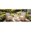 Tables de patio Lb, décoration de jardin Mgo