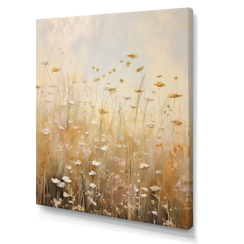 «Meadow Of Dreams V» sur toile, Toile tendue, H 32 po x l 16 po x P 1 po