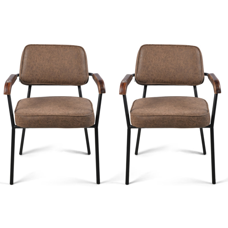 Chaise d'appoint Pu, Brun, 2