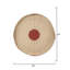 Sundial Seagrass Round Wall Art, Teal-646799782