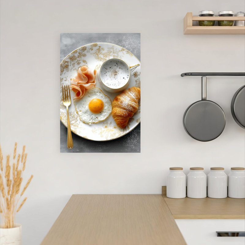 Art mural contemporain élégant, 18" H x 12" W