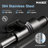 MASO Touchless Spring Kitchen Faucet with Pull-Down Sprayer, Fahrenheit Temperature Display, 3 Spray Modes, 360° Swivel, Single Handle for RV, Farmhouse, Camper, Laundry & Bar,Brushed Gray-125898240