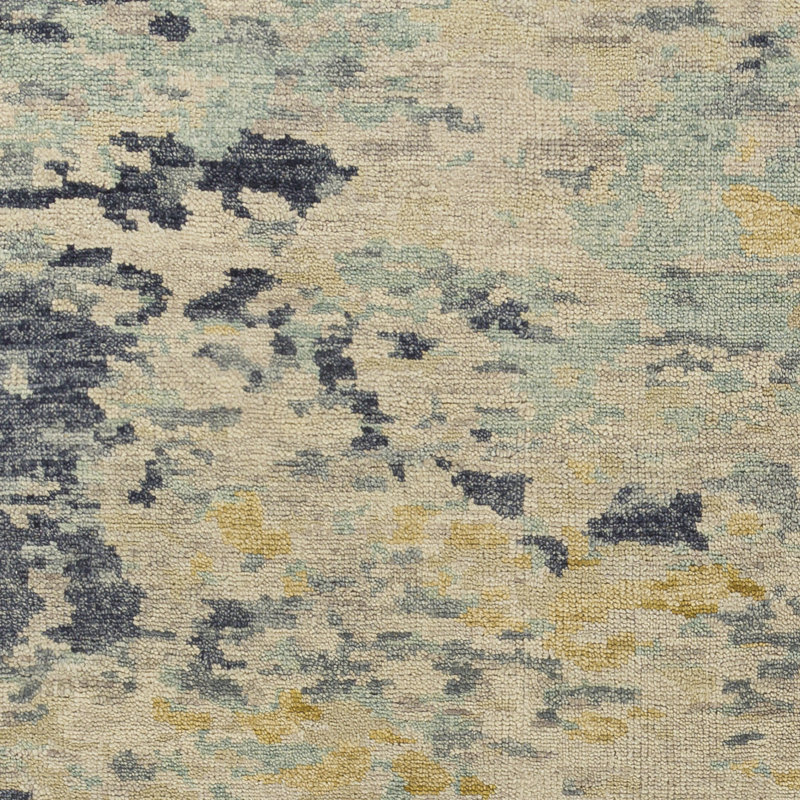 Biscayne Wool Abstract Area Rug, Rectangle 9' x 13'