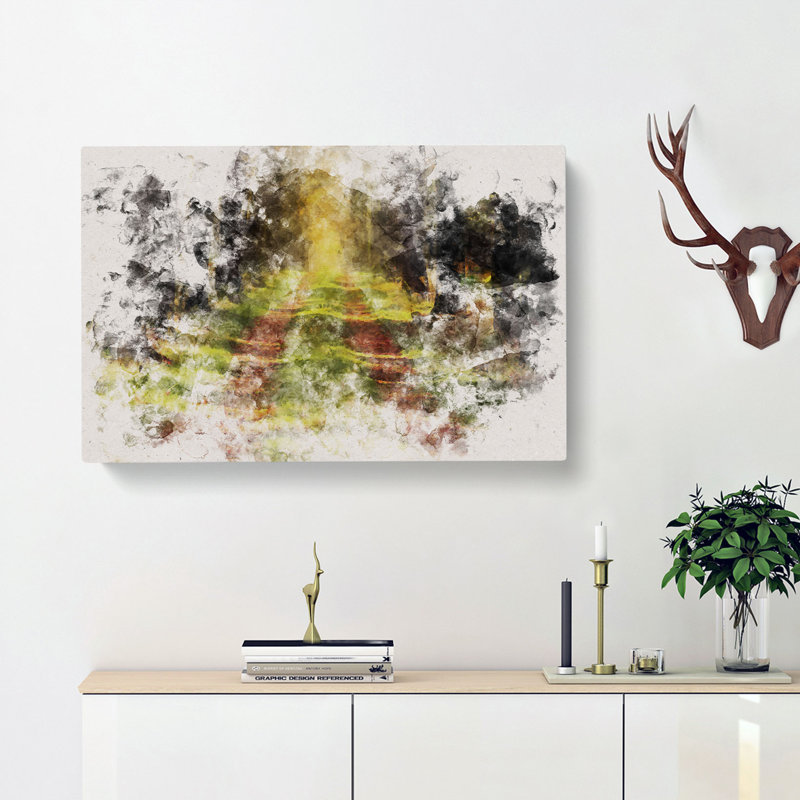 Direction Of The Forest - Wrapped Canvas Print, 50cm H x 76cm W x 3cm D