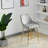 Maurilia Upholstered Counter Stool with Metal Frame-644608445-639066004