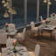 Fung Marble Top Metal Base Dining Table-2012168394