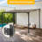 10*14Ft Durable Outdoor Wall-Mounted Pergola