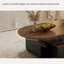 Table basse moderne simple ovale-109723886