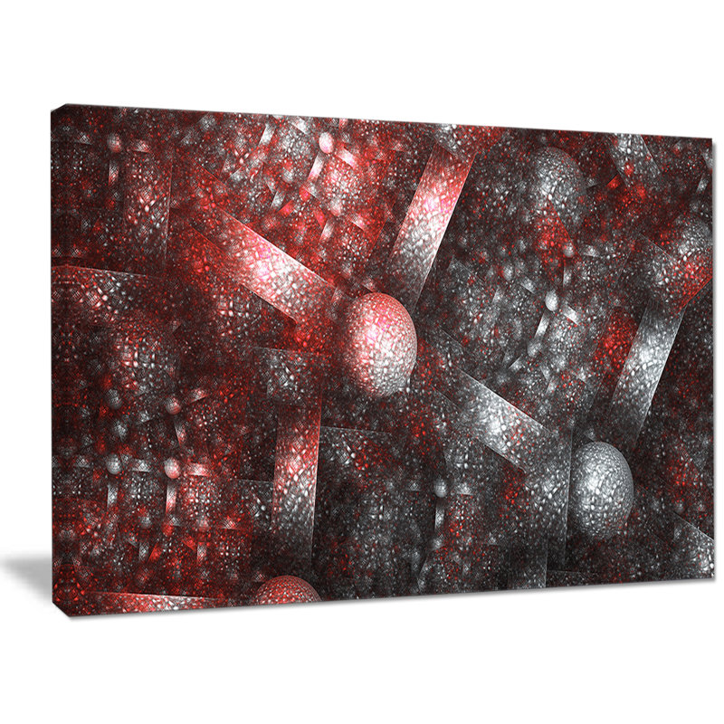 « crystal cell color », reproduction d’art sur toile tendue, H 30 po x l 40 po x P 1 po