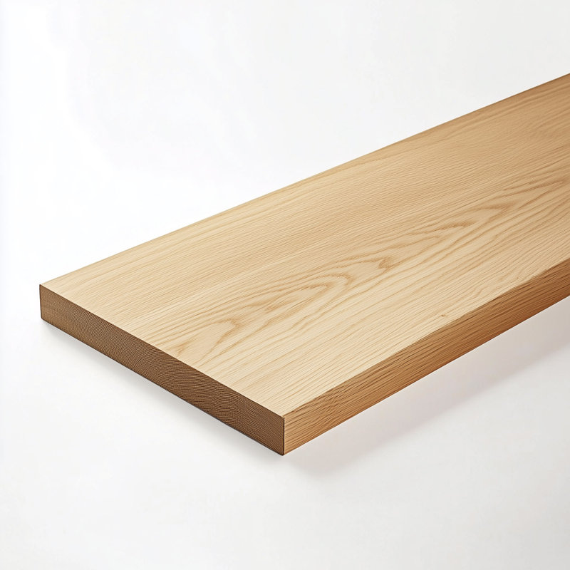 contremarche en chêne blanc 36 x 8 x 0,75, 36 pouces, Chêne blanc