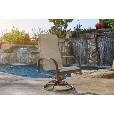 Seagrove II Sling Outdoor Dining Armchair