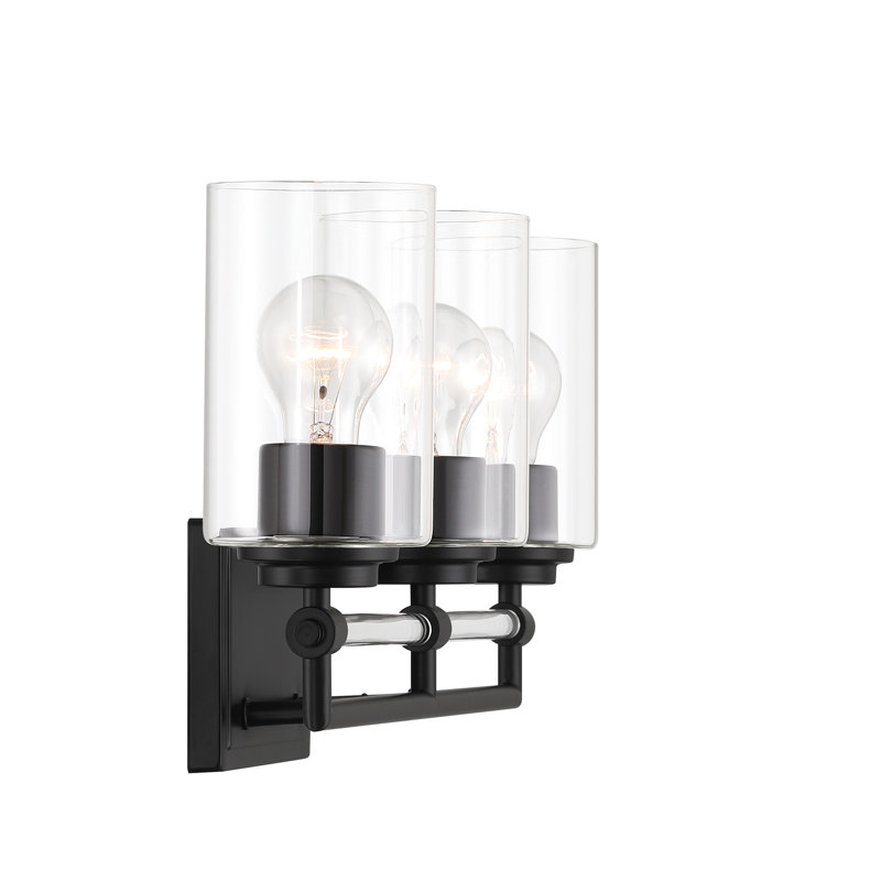 Breakwater Bay Adysan - 3 Light Bath Vanity In Coal Finish