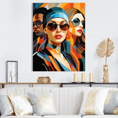 " Pop Art Fashion Portrait II "