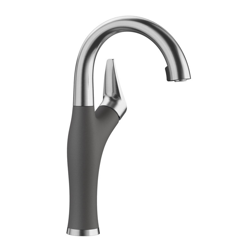 Artona Pull-Down Dual-Spray Bar Faucet, Cinder, 1.5 GPM