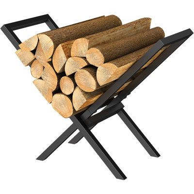 Jahniyah 23.62'' W Metal Log Rack