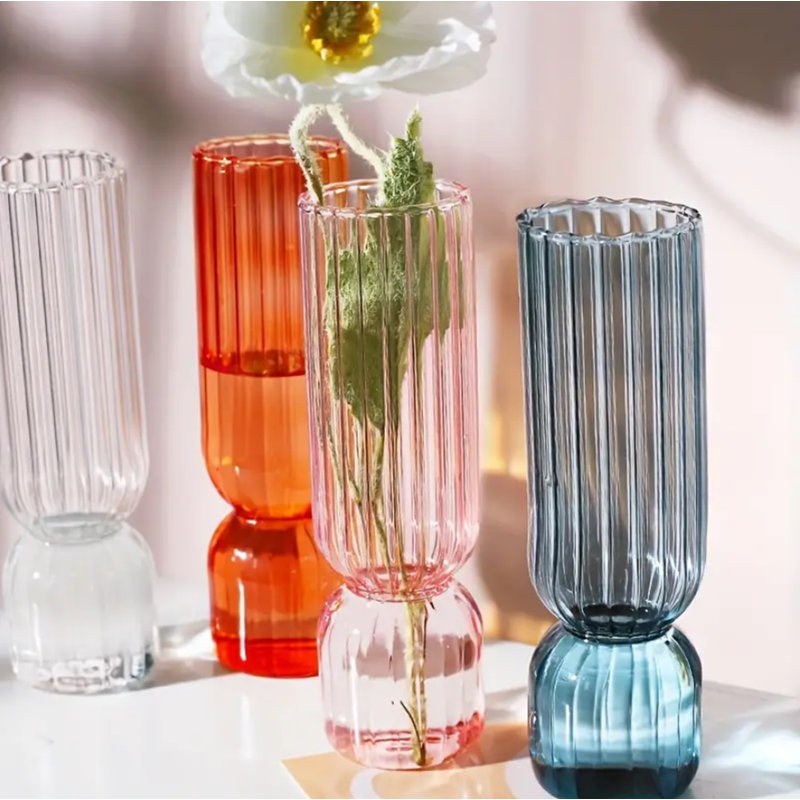 Vase de table en verre Lanaisha