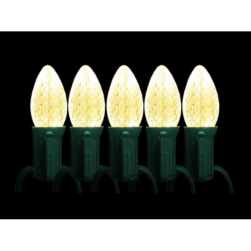  Guirlande de 600 lumières extérieures 600 pi, Blanc chaud