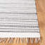 Mehara Flat Weave Cotton Striped Rug-238531429