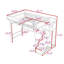 Lit mezzanine double en métal avec bureau d'étude multifonctionnel et escalier de rangement-1747736650