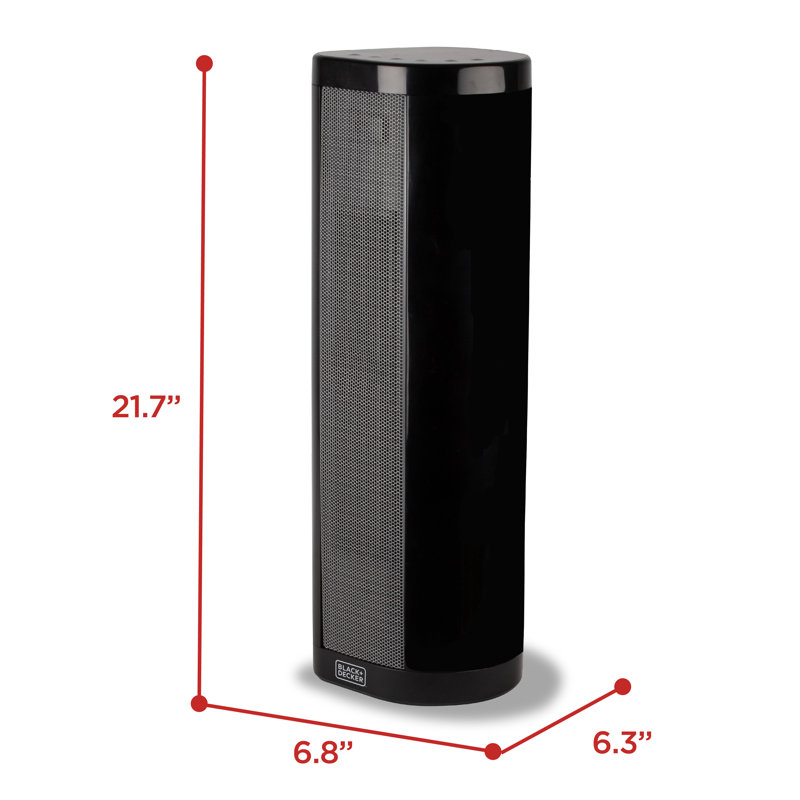 1500 Watt Electric Fan Tower Heater with LED Display Control