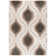 Tapis crème à motif géométrique Bryer