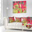 Coussins floral sur un oreiller de fond-30613924-30805227