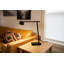 Lampe de bureau noire 17,32 po