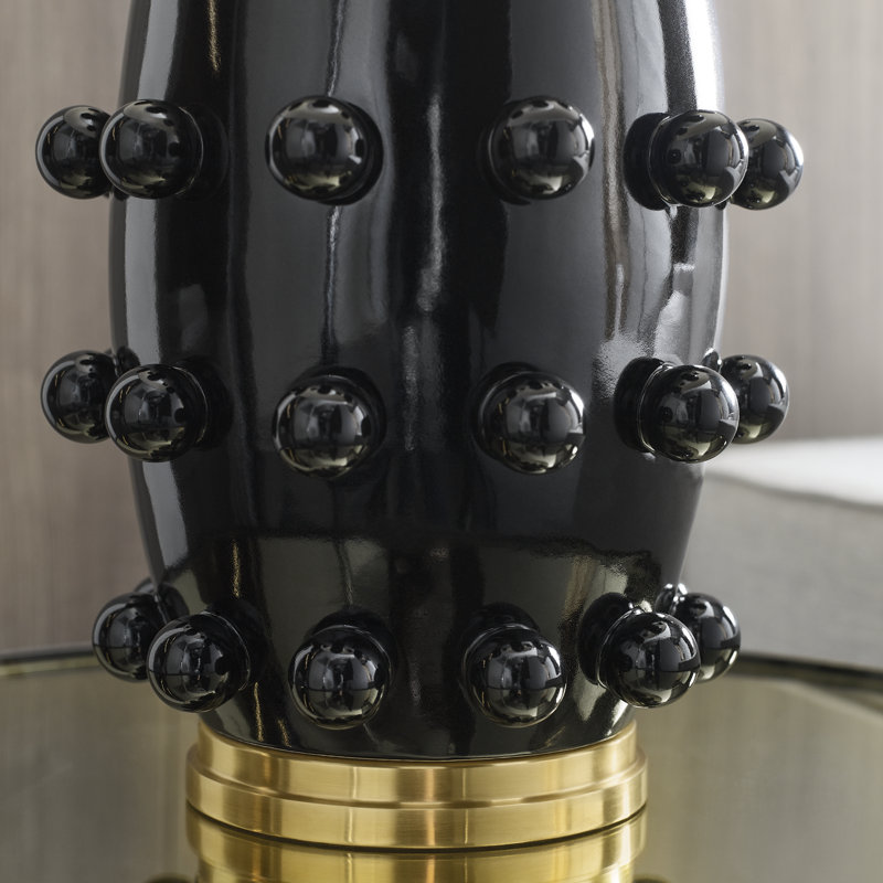 Kelly Wearstler Linden Medium Lamp, Black