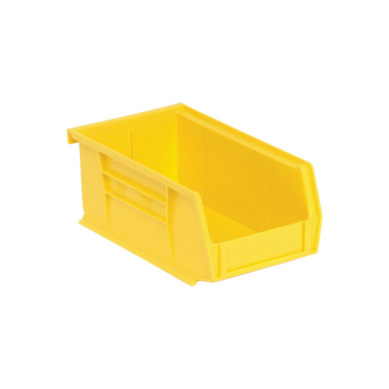  QUS220CL - Ensemble de 24 bacs de rangement ultra-résistants empilables et suspendus L 8 po x l 5 po x H 3 po, Clair