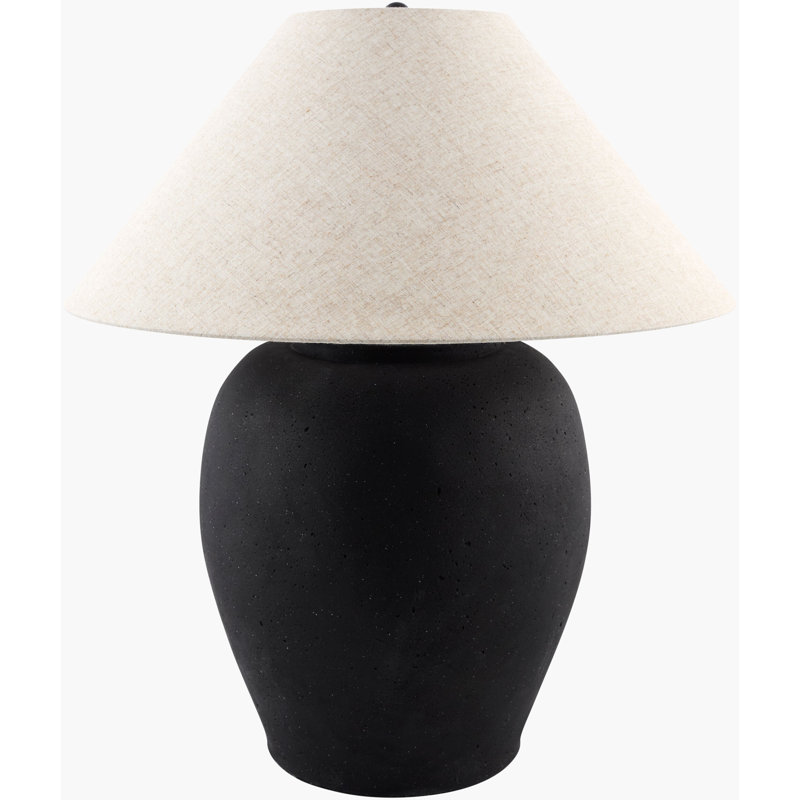 Forest Table Lamp, Black, Beige