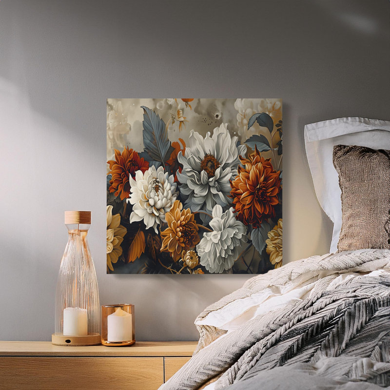 Mouzon Wrapped Canvas Print Set, 32x32