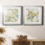 Floral Blush - ensemble de 2 reproductions d'art sur toiles-363999422-363999399-300395164