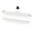Miami 60" W x 8" D Floating Shelves Set with Invisible Wall Mount Brackets-111448273