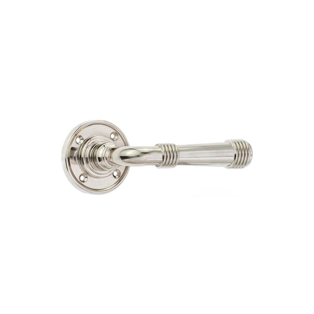 Beehive Lever on Rose Polished Nickel