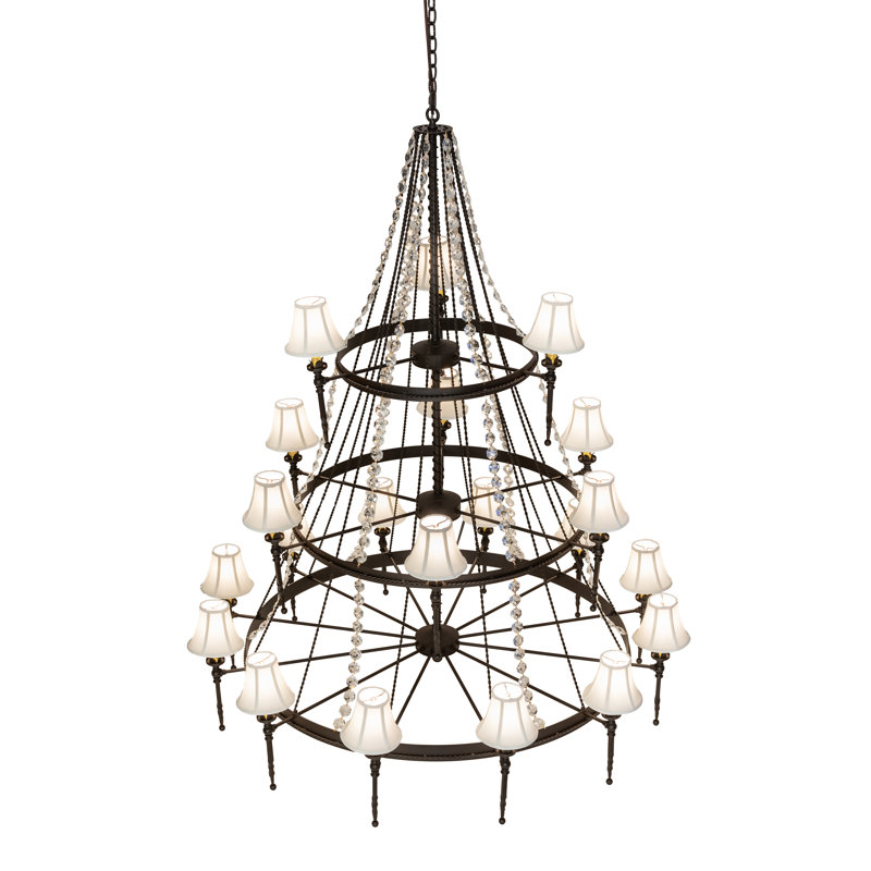 Rustic Lodge 21 - Light Chandelier