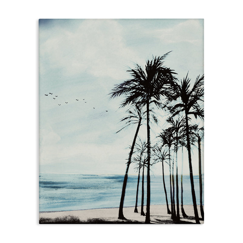 «Summer Beach Silhouette» par Linda Baliko, H 40 po x l 30 po