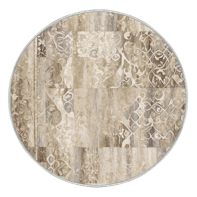 Golden Radiance Rug, Round 6'