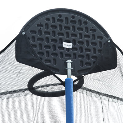 14FT Trampoline For Adults  And  Kids With Basketball Hoop, Outdoor Trampolines W/Ladder And Safety Enclosure Net For Kids And Adults -  Ceballos, LNJFBF-W28552056