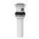 Push Pop-Up Bathroom Sink Drain with Overflow Holes