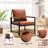 Faux Leather Armchair-91809830