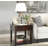 Malachi Walnut Finish End Table