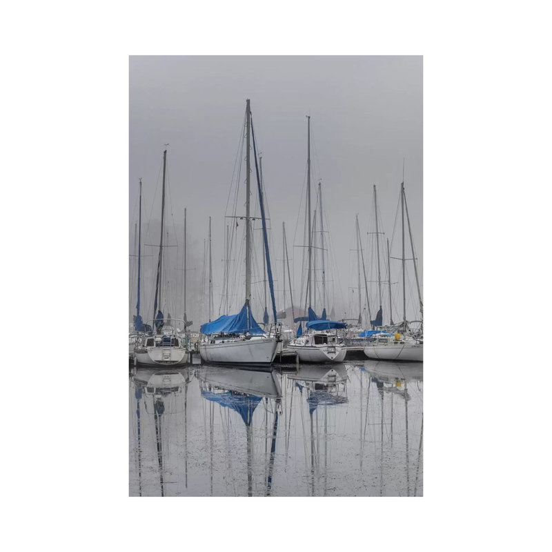 Sailing Boats by Andy Amos - Wrapped Canvas Print, 152.5 cm H x 101.5 cm W