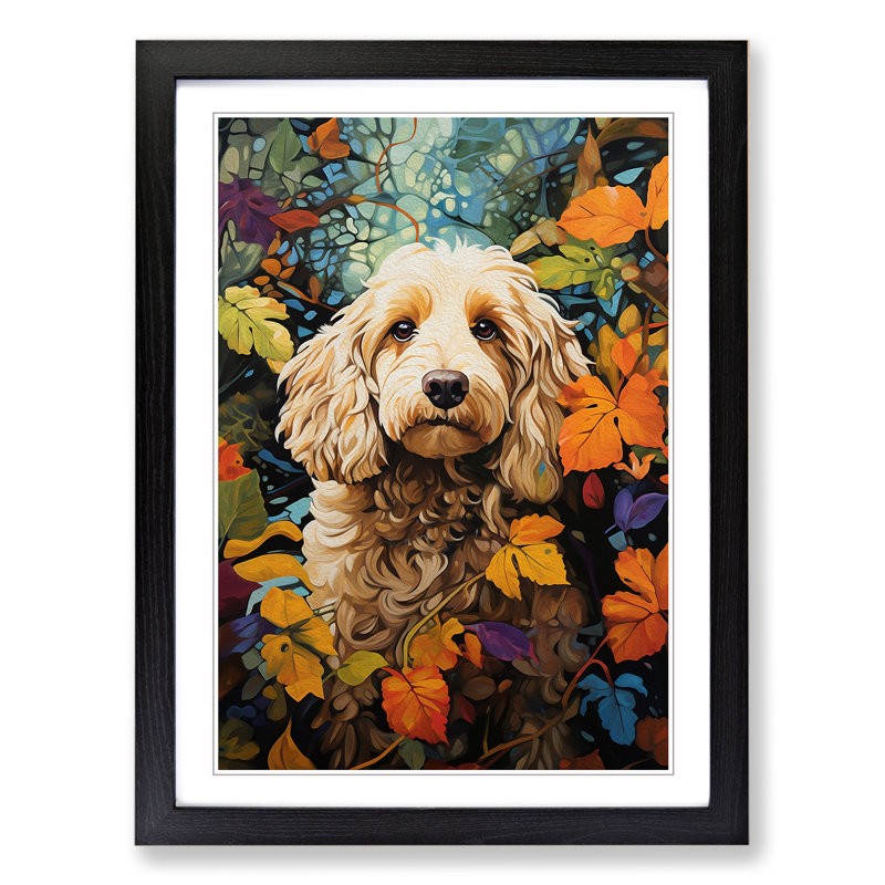 Single Picture Frame Wall Art, 34cm H x 25cm W, Black Framed