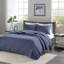 Ensemble de courtepointe 2 pièces bleu marine-121790309-121790313